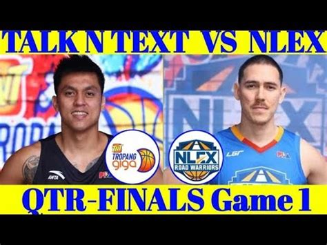 Talk 'N Text vs NLEX scores & predictions .